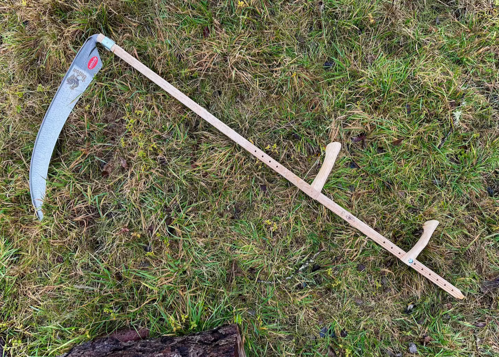 scythe herbicide organic Farm & Homestead Scythe (Schröckenfux Hahn-Sense) — Northwest Meadowscapes