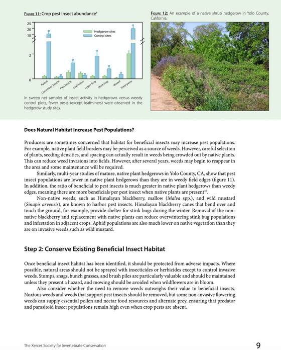 Habitat Planning for Beneficial Insects (A Xerces Society Guidebook)